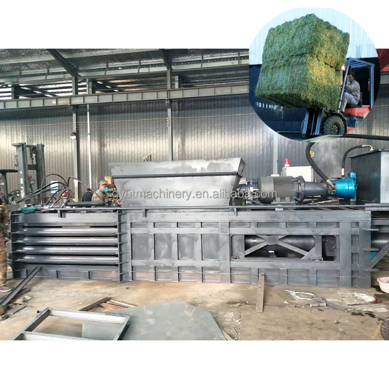 Capacità di 400-500 kg Balisatrici idrauliche quadrate di fieno 2620*2140*3390MM Max. Capacità 5 tonnellate/ora