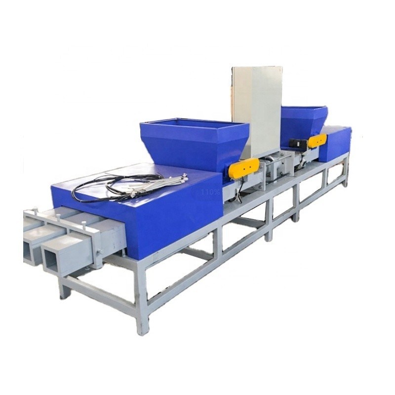 220v/380v/440v Opzionale Finger Joint Press Machine per la facile produzione di blocchi di polvere di sega di legno