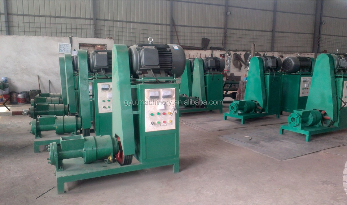 1750*1250*680 Voltaggio 380v Bagasse Cana da zucchero Carbone di legna Briquette Impianto di presse