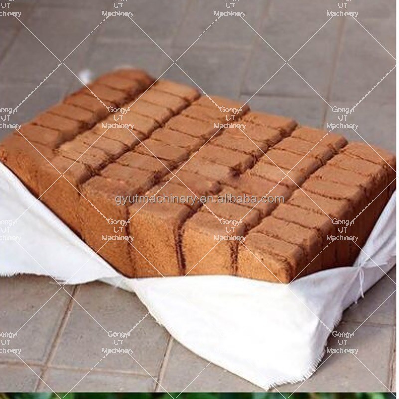 3500 KG Capacità Macchina di pressatura di mattoni di cocco per bale Dimensione 600*400*300 mm