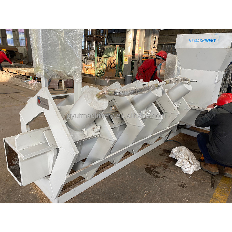 Macchina di produzione di blocchi di torba di cocco da 5 kg con materia prima di cocco di cocco