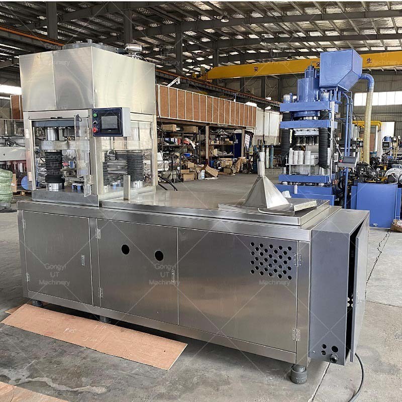 Creare bombe per il bagno perfette con 45T stampatrice idraulica macchina Stampo e taglia sapone d'argento