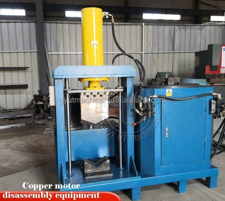 16 artigli motore elettrico per la lavorazione dello statore del motore di rottamazione in stabilimento di produzione