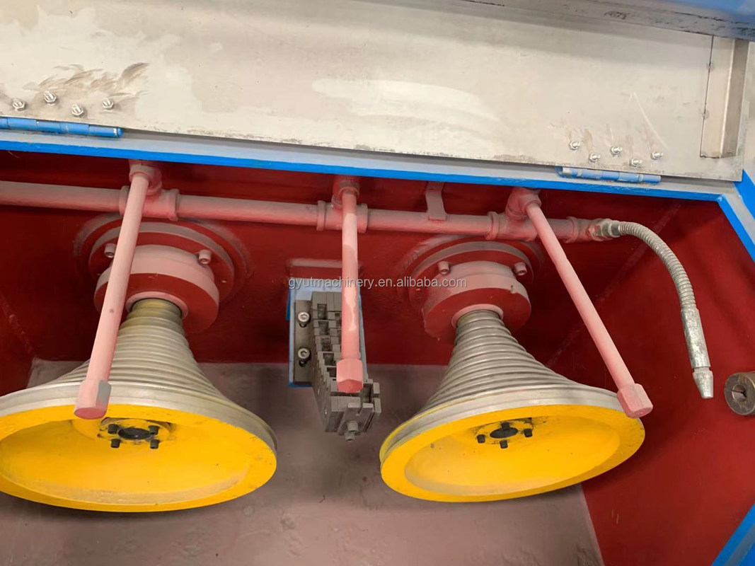 Macchina di disegno di fili in acciaio a basso tenore di carbonio con rivestimento in carburo di tungsteno e motore da 7,5 kW