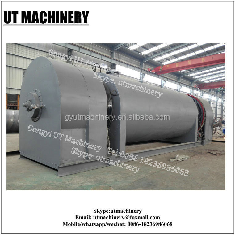 7Forno di carbonizzazione a guscio di cocco per la produzione su larga scala di carbone