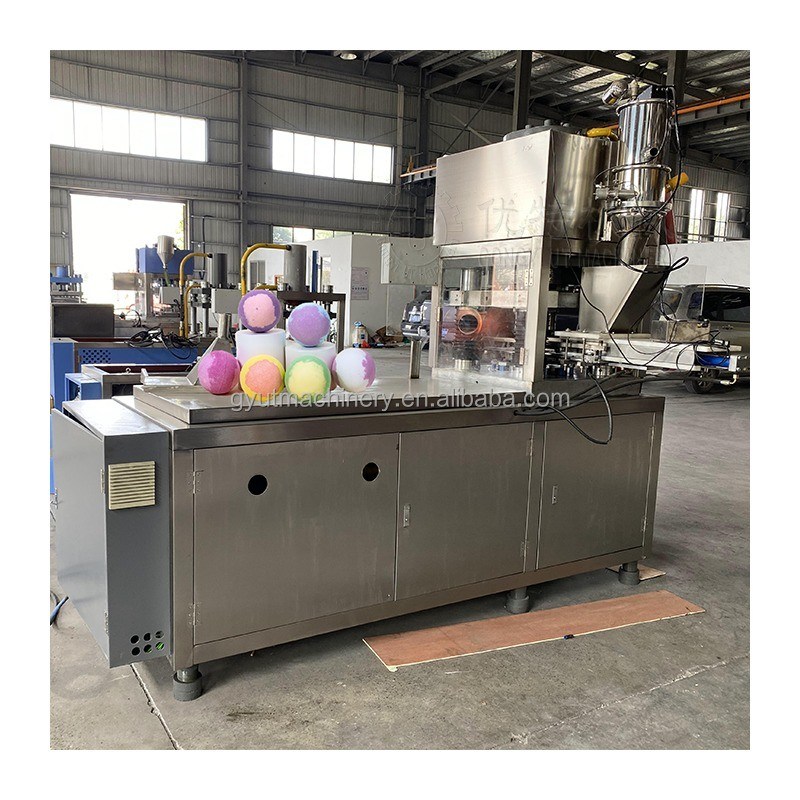 ISO Russia Bath Bomb Press Compression Making Mold Machine per sfere di bolla di aroma fissi Peso KG 50