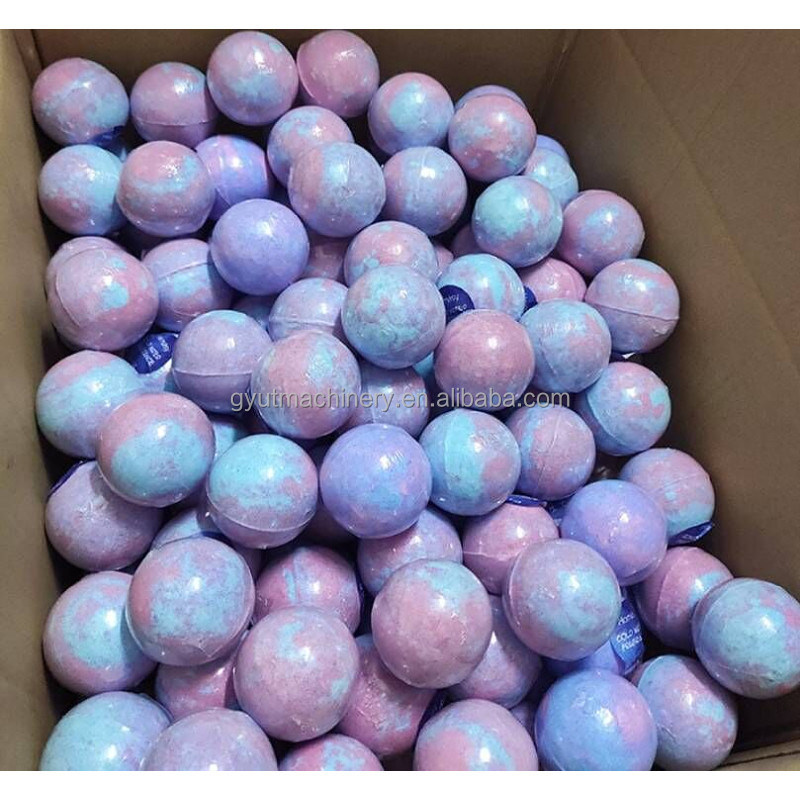 Macchina di imballaggio di pellicole estensibili per sapone da bar e palle da bagno con supporto tecnico video