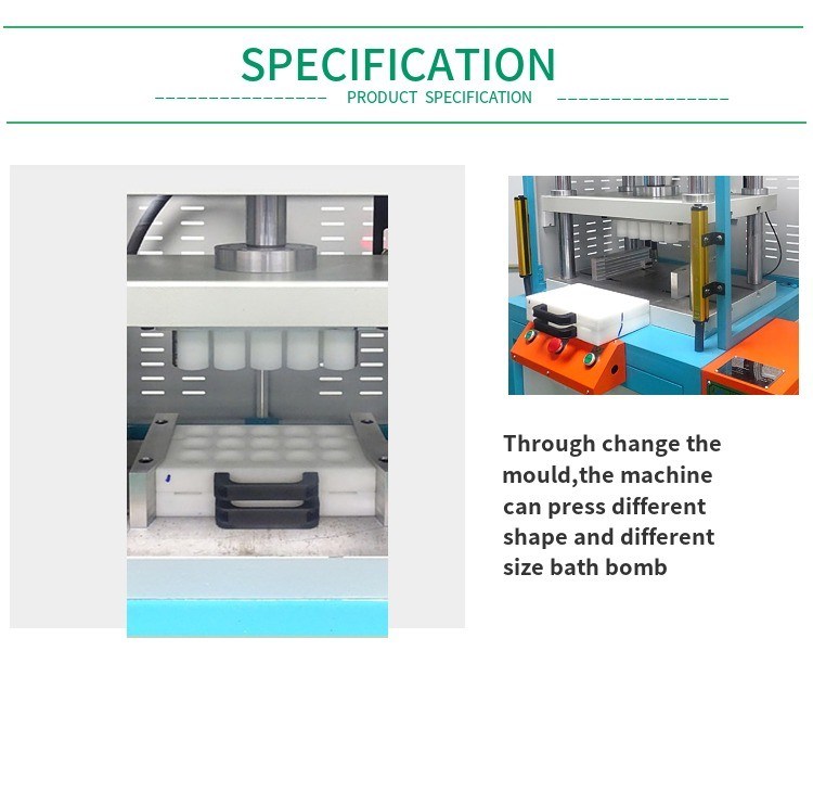 Produttore di presse idrauliche per bombe da bagno Produttore di presse a sfera di sale