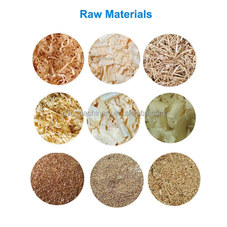 Alta capacità e facile da utilizzare calda stampa di legno Euro segatura blocco pallet macchina