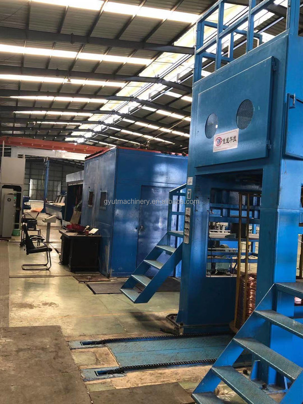 Diametro di ingresso della linea di produzione di ripartizione del filo di rame/cu 8mm 7000*1200*1500 per l'uscita