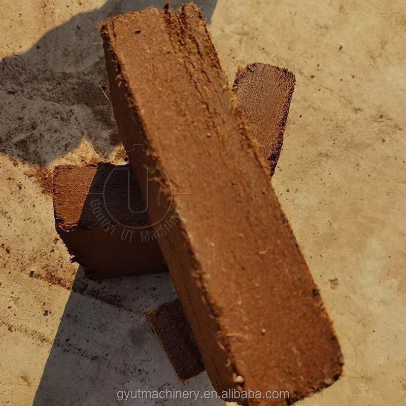 Borse imballaggio 30t Pressure Coir Pit Block Briquette Making Machine per la produzione