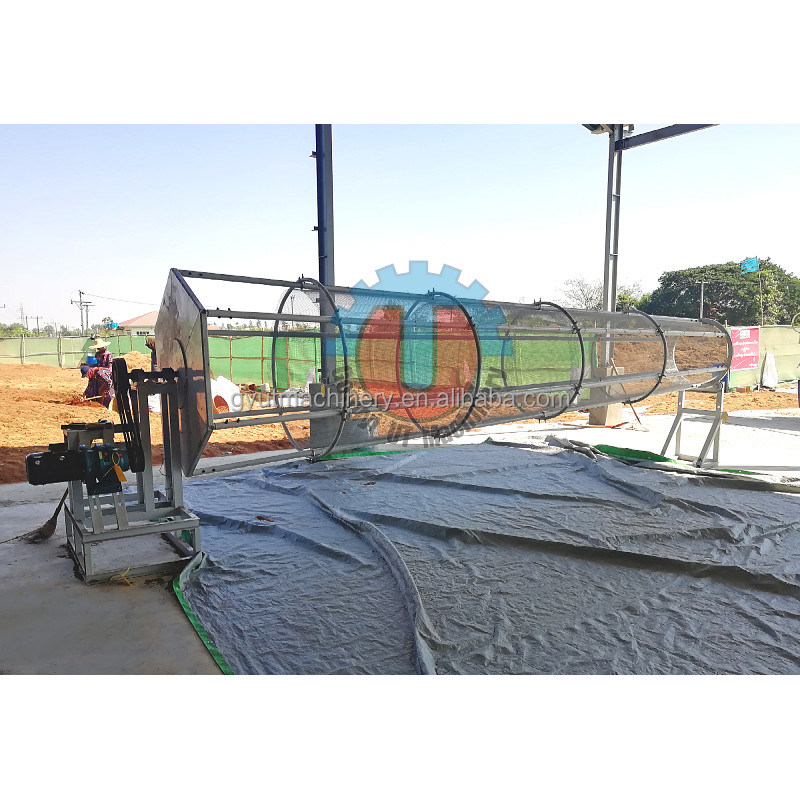 Macchina per la frantumazione della crosta di cocco Peso 2,8 tonnellate-3,8 tonnellate Macchina per la produzione di fibre di cocco