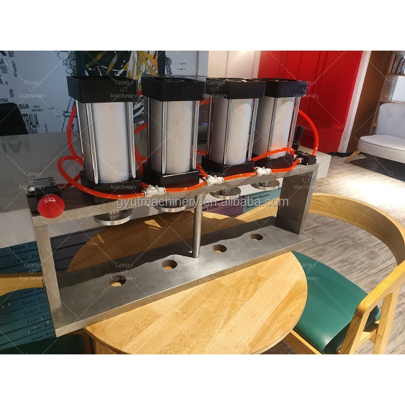 Facile da utilizzare Pneumatica Manuale Bombasche da Bagno Pneumatica Press Machine con parti di ricambio gratuite