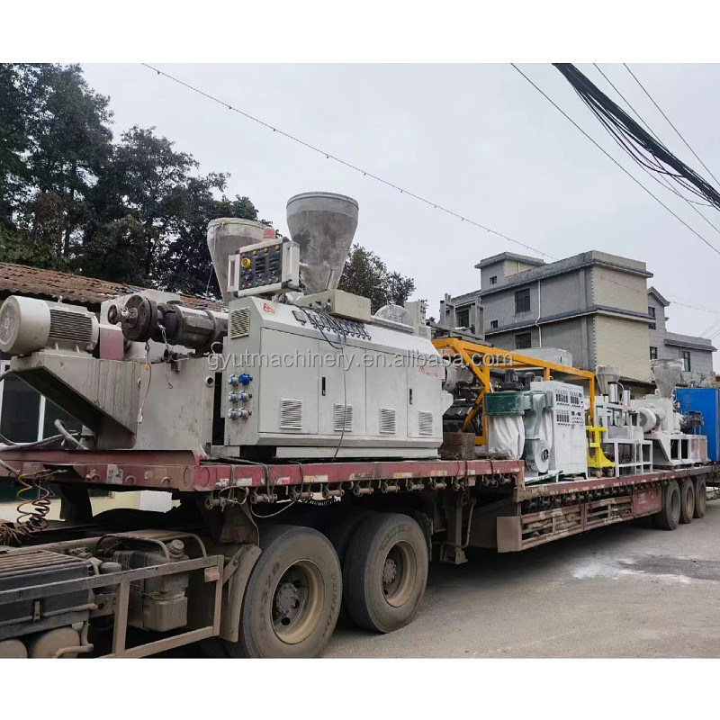 65/132 Macchina per la fabbricazione di tubi a doppio cono di seconda mano 20mx2.5mx2.2m per la lavorazione della plastica