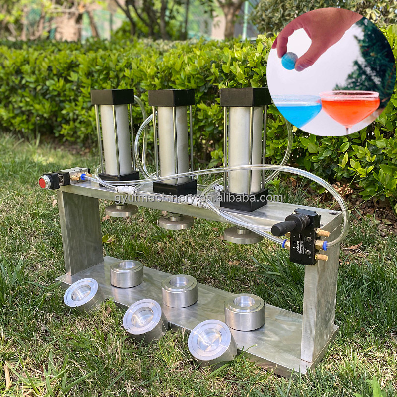 Macchina di stampaggio a sfera di cocktail fatta a mano per la fabbricazione di bar di design avanzato