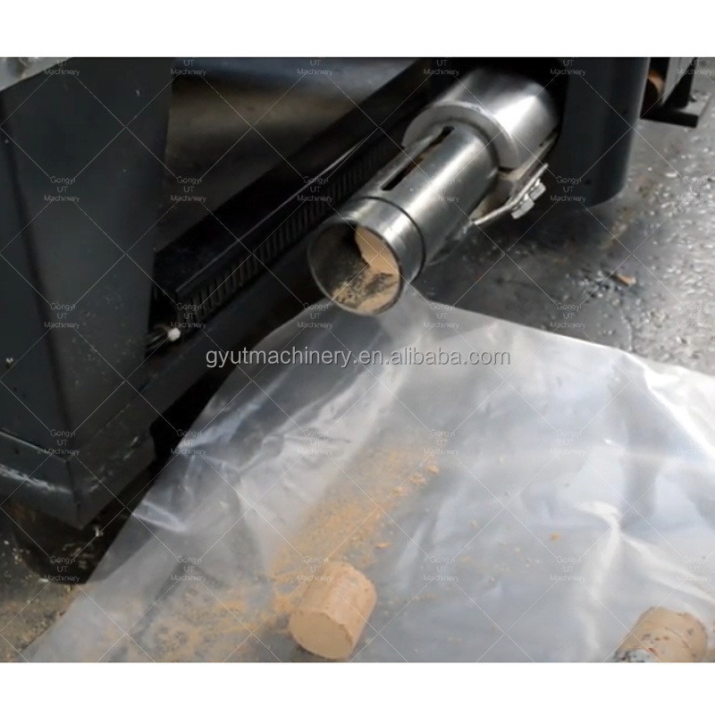 Maschine di stampa a pistoni per blocchi di cartone ondulato compresso