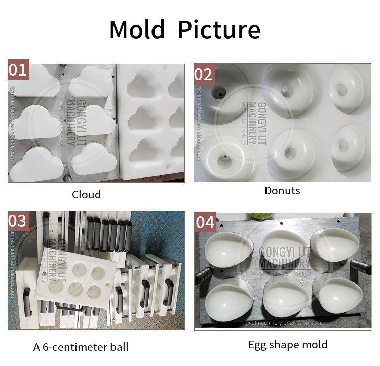 Full Auto Industry Hydraulic Soap Bath Bomb Making Machine per la casa e per il punzonatura