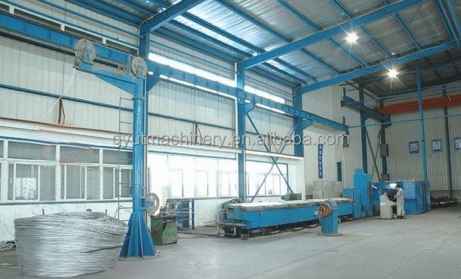 Macchina di disegno in alluminio Al Rod con e diametro di ingresso 9,5 mm diametro di uscita 1,7 mm