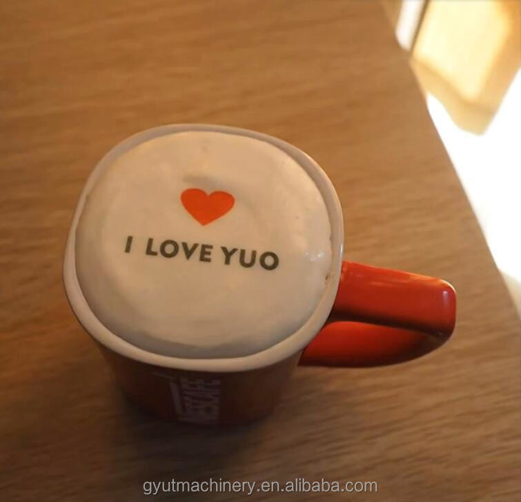 Stampa a getto d'inchiostro CMYK a 4 colori per fai da te Stampa di caffè cibo rosa e fiori a prezzi accessibili