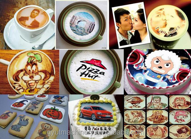 Stampa a getto d'inchiostro CMYK a 4 colori per fai da te Stampa di caffè cibo rosa e fiori a prezzi accessibili