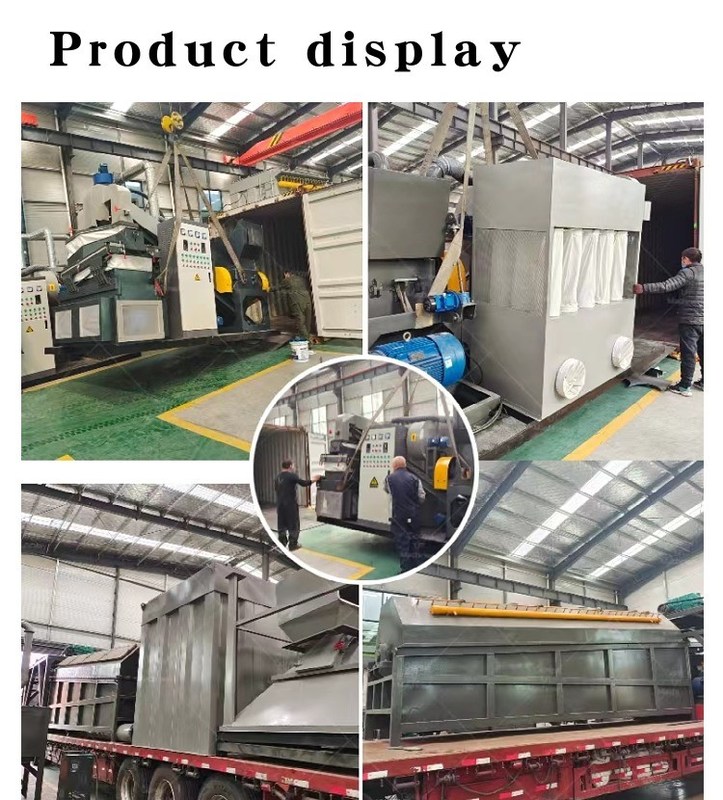 Macchina di macinatura a cavo monofase di supporto per il riciclaggio del materiale