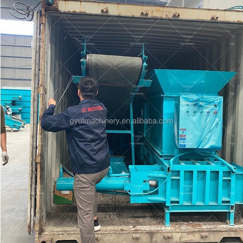 80-120 palline di alta capacità Alfalfa fieno press blocco macchina foglie paglia compressore di palline