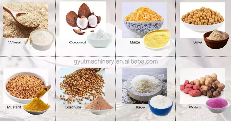 Macchine di triturazione di grano di grano per mangimi per polli durevoli per rendimento stabile