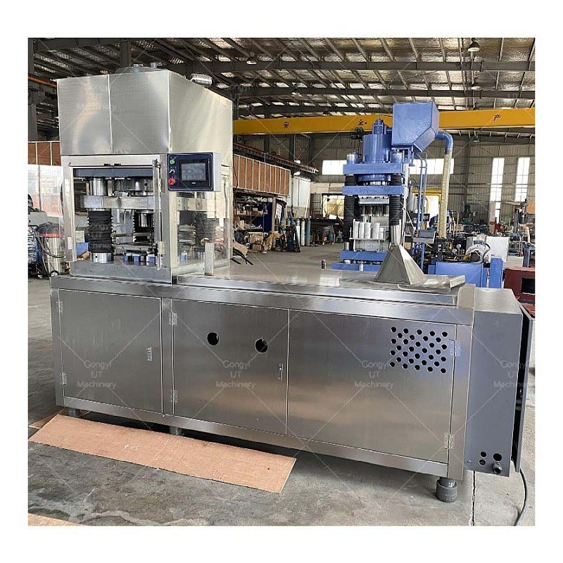 Pressa di stampaggio pneumatica idraulica per la produzione su larga scala