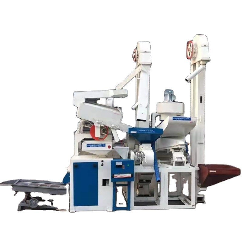 Negozi di riparazione di macchinari Satake Rice Huller Paddy Rice Husker Mill 1 tonnellata Rice Mill