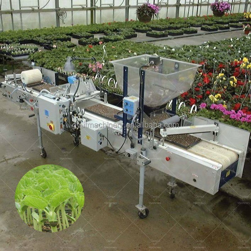 2024 Microgreens Seeder e Top Coater per la macchina di semina di semi da giardino di cipolle di cavolo