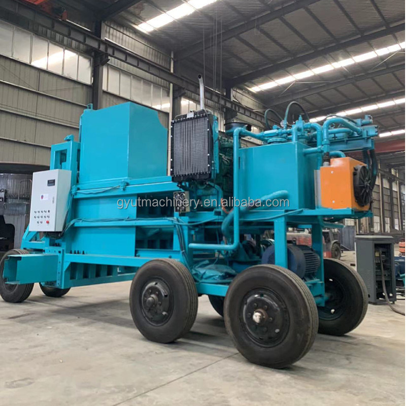 500-700 kg Compattatore di bale di fieno Alfalfa Baling Machine con supporto tecnico video