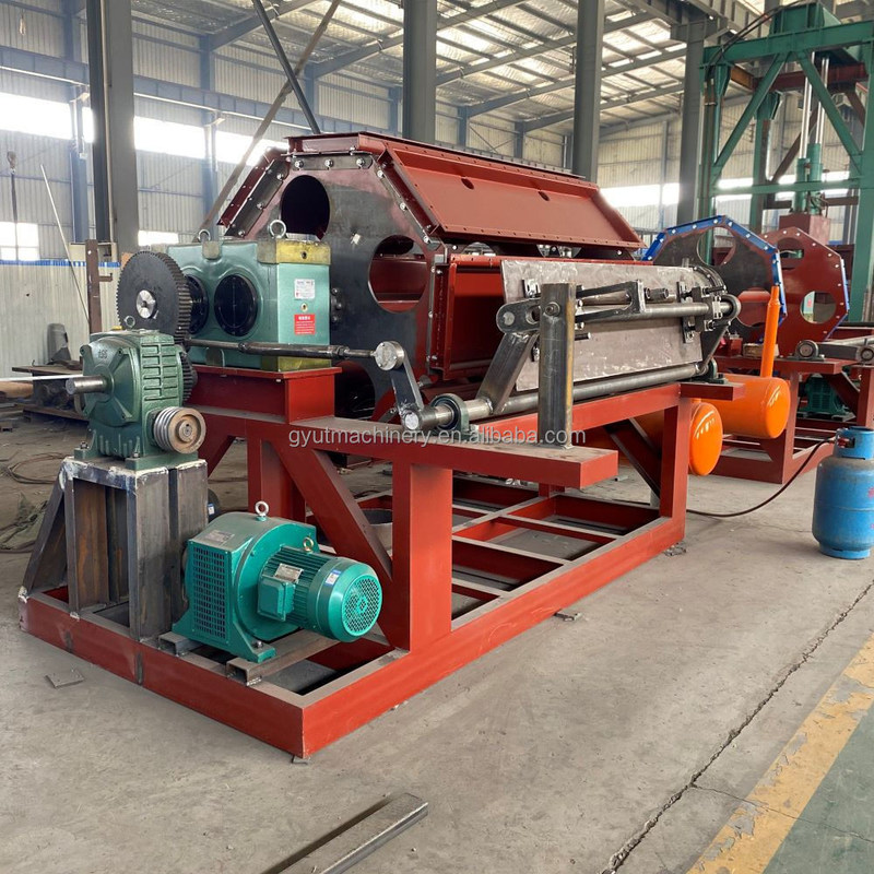 Progettazione di una macchina automatica di stampaggio/formazione/moldatura di piastre di uova di carta con tensione 380v