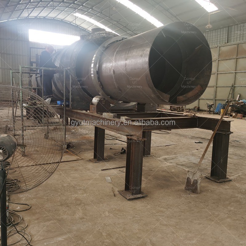 Forno di carbonizzazione biologica con flusso di aria calda ambientale e tempo di raffreddamento di 8-9 ore