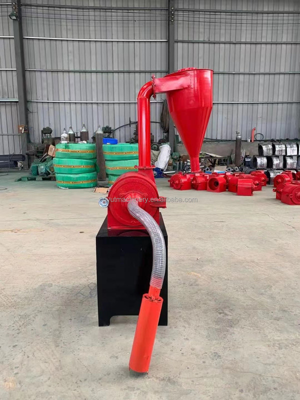 280 mm di diametro del rotore macinatrice di alimenti per animali per la macinatura fine e 500 kg/ora di produzione