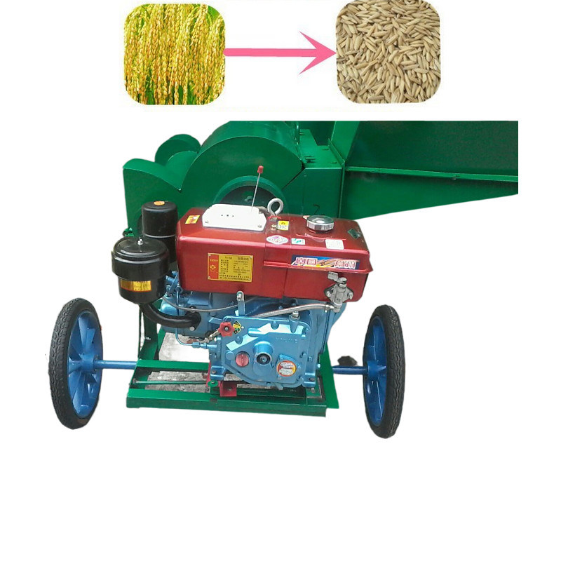 1650*1000*1450mm Dimensione Paddy Rice Sheller e Polisher Machine con funzione di lucidatura