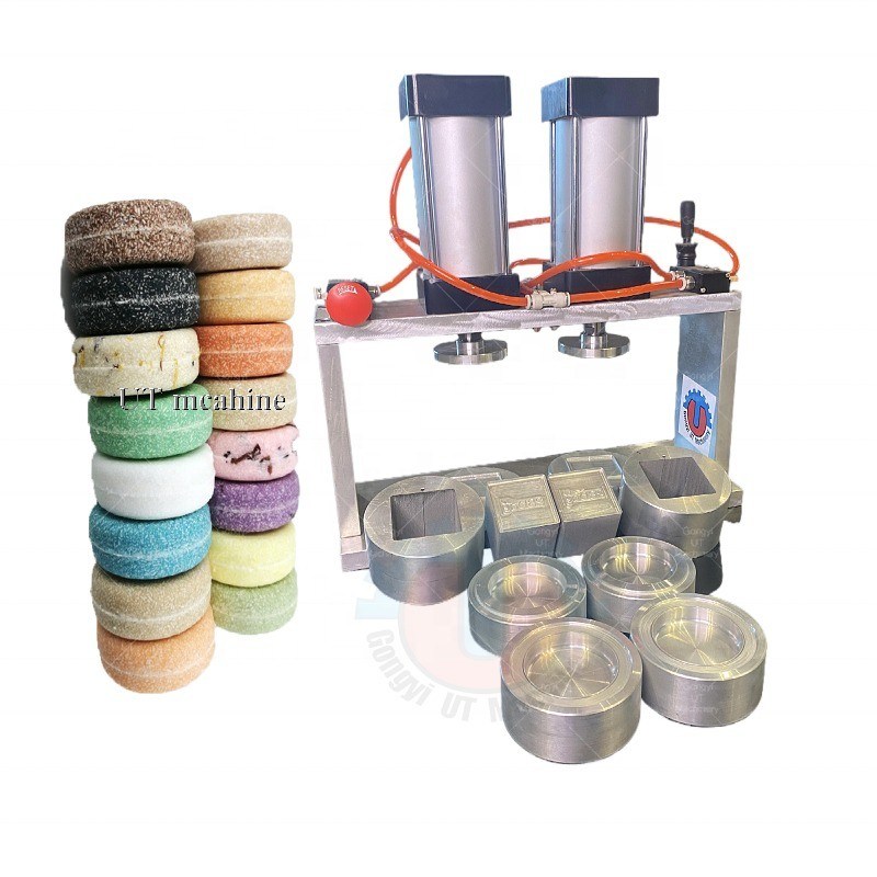 Bombardamento a mano colorato MultiPress Semi-automatico Shampoo Bar Conditioner Bar Doccia