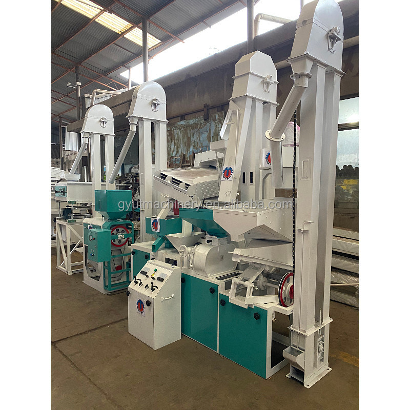 Aziende agricole Funzione Riso 15ton Mini Riso automatico impianto di riso per la fresatura di riso marrone