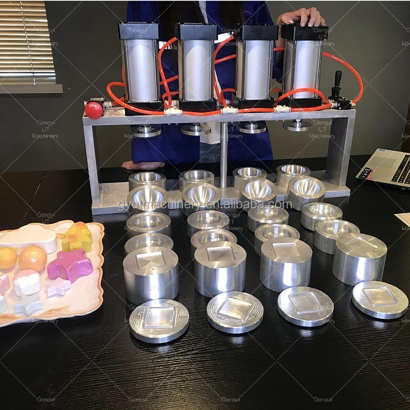 Prezzi accessibili Pneumatica a casa Bomba da bagno Hand Press Machine per fai da te shampoo Bar Making