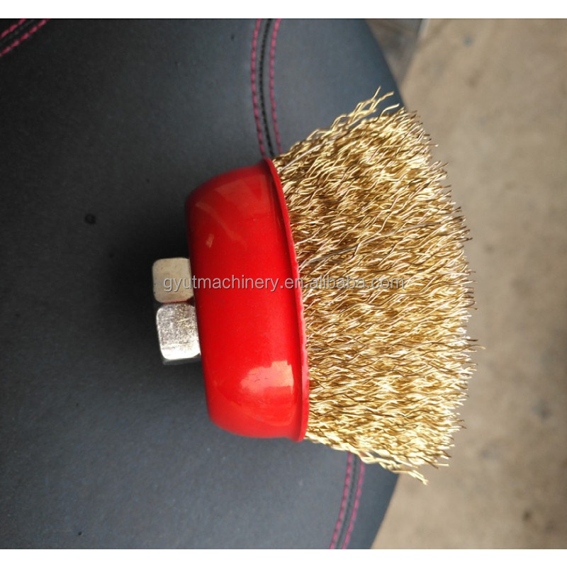 Macchina per la fabbricazione di spazzole a filo torto CNC a motore a corrente continua a 24 V per spazzole a filo a filo