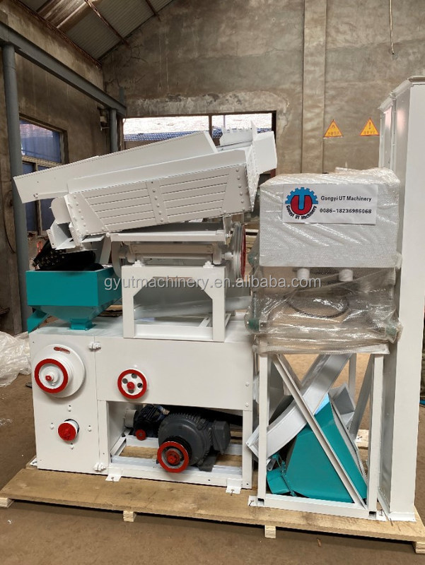 Vantaggio di lavoro Macchina di fresatura del riso automatizzata per una produzione di 15 tonnellate al giorno
