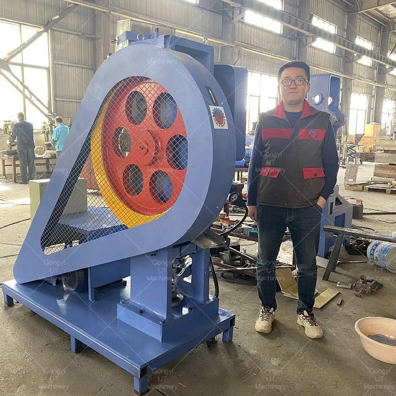 Macchina di stampaggio a bomba organica ad alta capacità con pressa idraulica a caldo in Russia