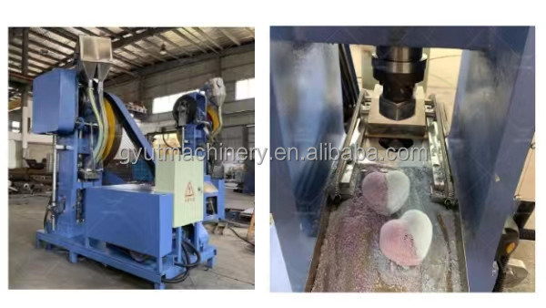 Macchina di stampa automatica per bombe da bagno per la produzione di bombe da bagno a due colori sul mercato USA