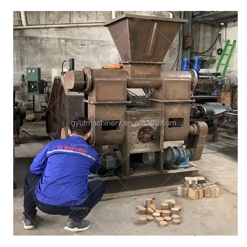 8000 kg di peso Biocombustibile stampaggio tipo Briquette Press Making Machine per combustibile rinnovabile