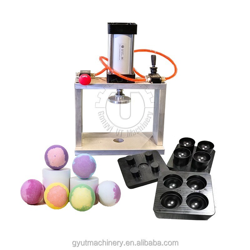 Macchina di stampaggio industriale di bombe da doccia a bolla per palloni da bagno e barrette di shampoo