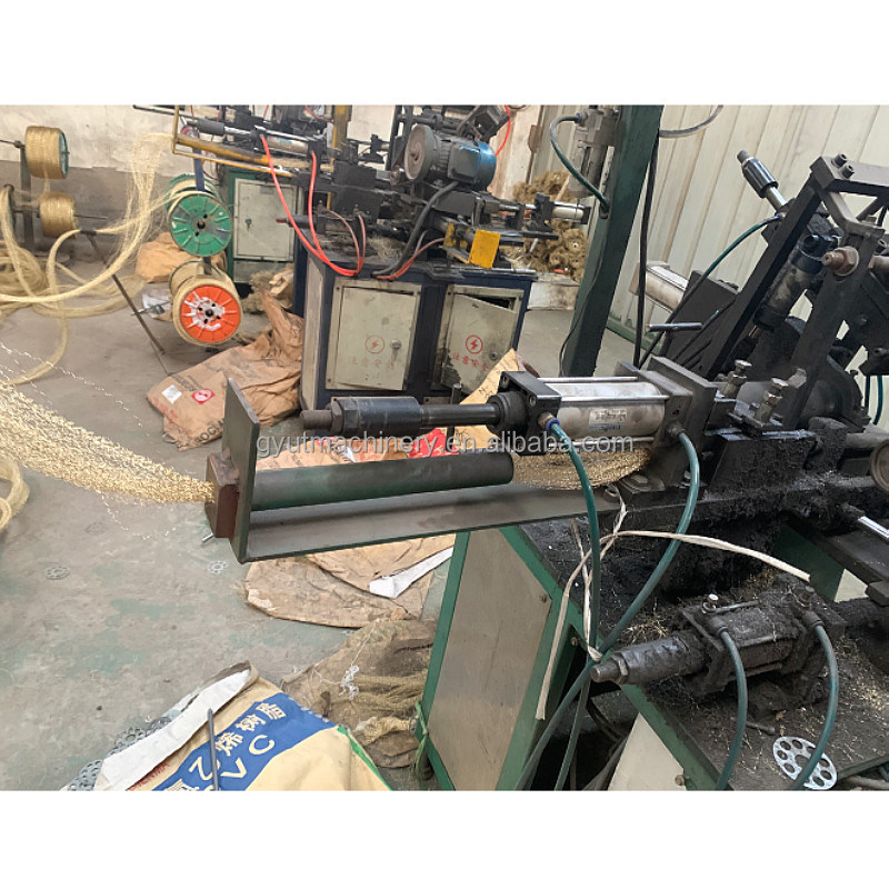 Lunga durata di vita della spazzola da piatto macchina per la produzione di spazzole da filo in acciaio per la rimozione della ruggine su misura