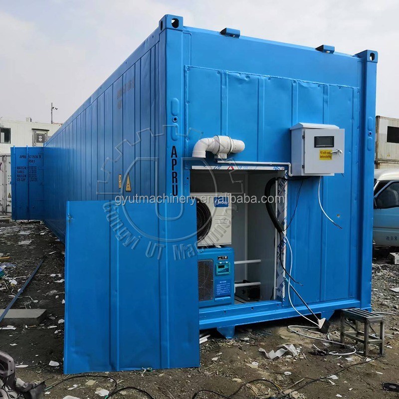 PLC per la produzione di macchine per il microgreening idroponico di orzo a contenitore a multi strati