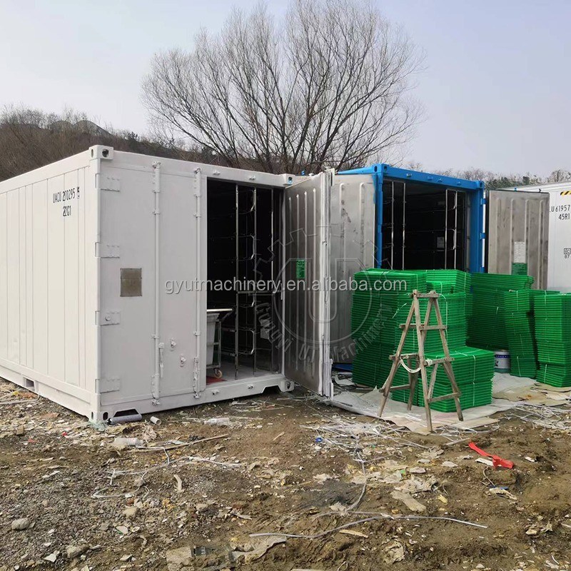 Equipaggiamento per foraggio idroponico Sistema di coltivazione 1200 kg/giorno con ciclo di produzione di 3-4 giorni