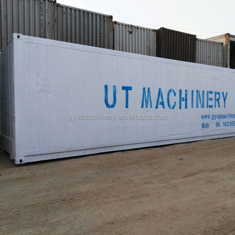 40HQ Container Serra Agricoltura Automatizzata Spazio macchine germoglio per negozi di abbigliamento