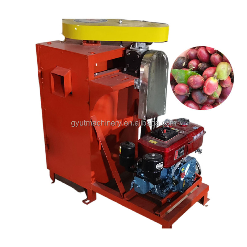 Macchina per la rimozione della pelle di pergamena di chicchi di caffè per potenza di 2,2 kW e numero di spinta da 2 a 6 pcs