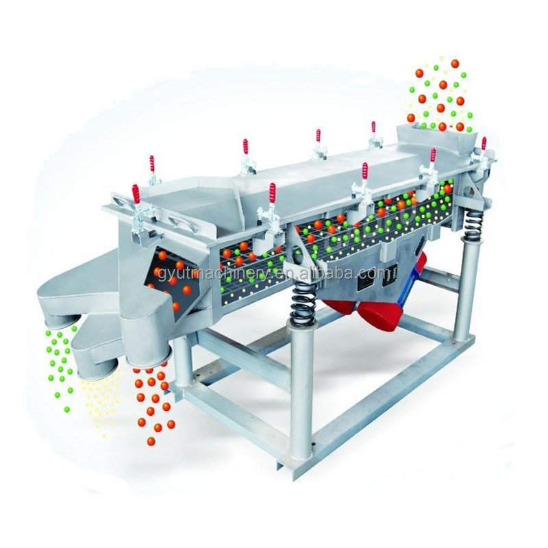 La macchina di frantumazione di noccioline in acciaio al carbonio è lo strumento perfetto per setacciare i chicchi di mandorle.